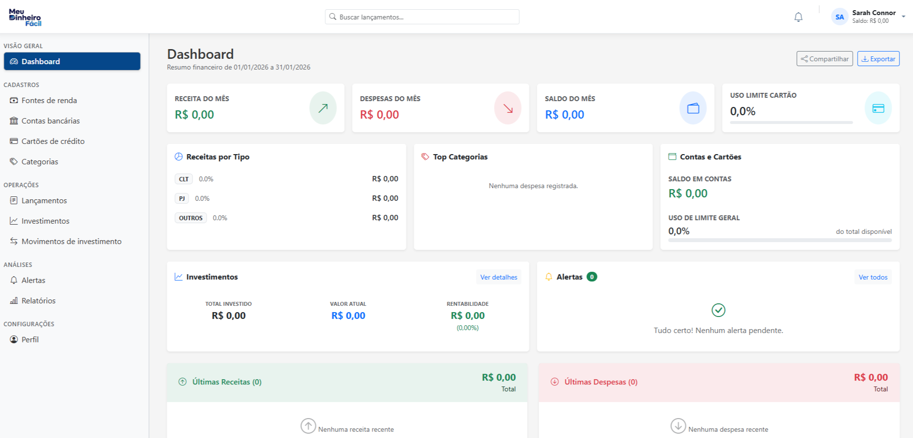 Dashboard Preview